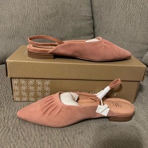 NWT IN BOX Downeast Slingback Flats size 7.5